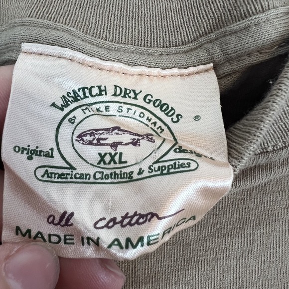Vintage Wasatch Dry Goods Shirt Mens XXL Duck Wildlife Nature Hunting Cabin USA - Picture 7 of 10